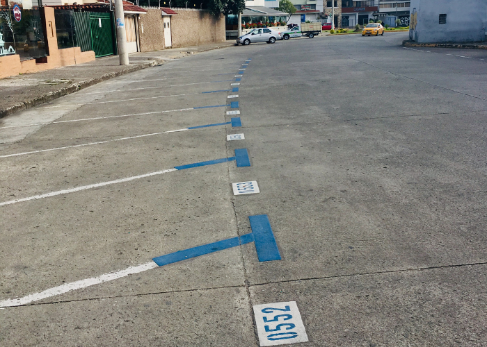 Marcas para parqueaderos T-Mark® Preform
