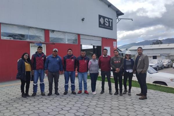 Ago01. Visita a ST de la Secretaría de Movilidad y Transporte del Cantón Mejía